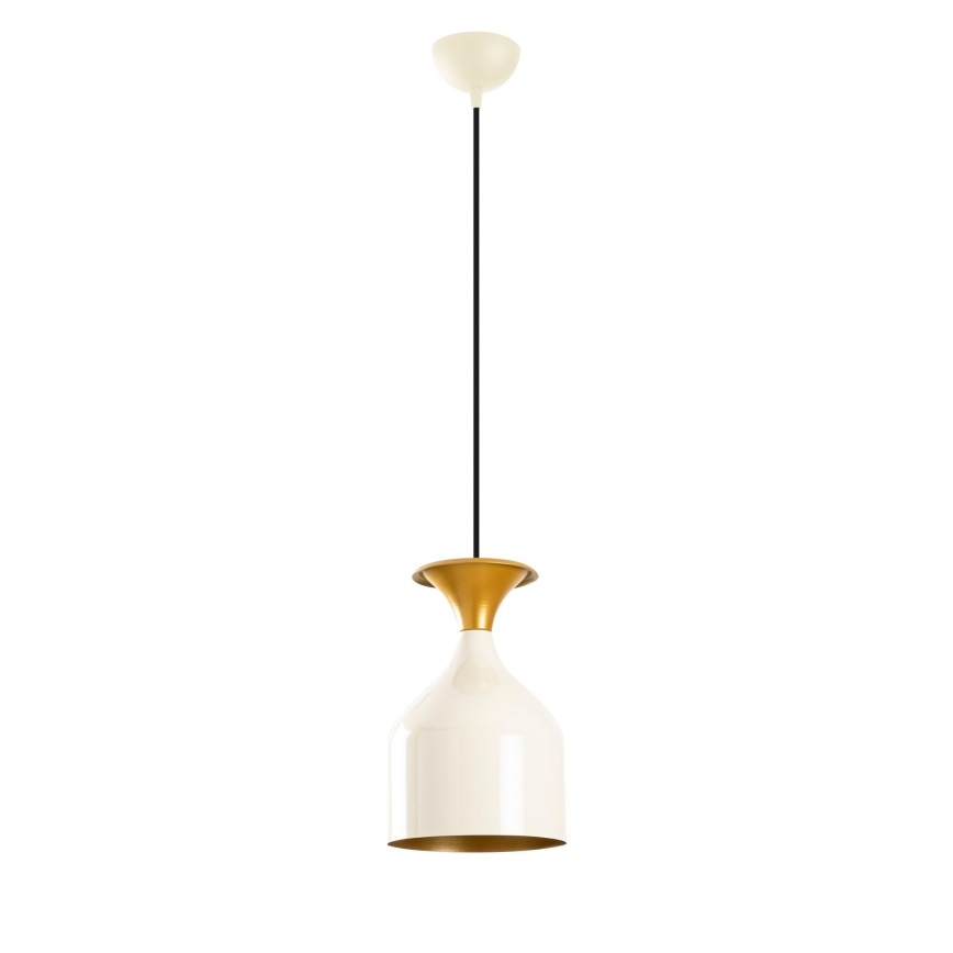 Lustre suspenso por cabo SIVANI 1xE27/40W/230V branco/cobre