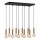 Lustre suspenso por cabo TEMPO 10xE27/40W/230V dourado