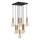 Lustre suspenso por cabo TEMPO 9xE27/40W/230V dourado