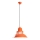 Lustre suspenso TIBET 1xE27/40W/230V laranja