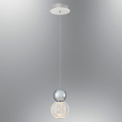 Lustres de LED CREMONA LED/5W/230V 3000K em cromado mate