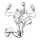LUXERA 1532 - Luz de parede CRYSTAL 3xG4/20W/230V
