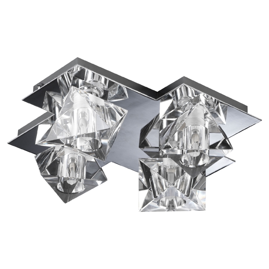 Luxera 1545 - Vidro de substituição para lustre, candeeiro de mesa, candeeiro de teto e aplique BAIKO G9
