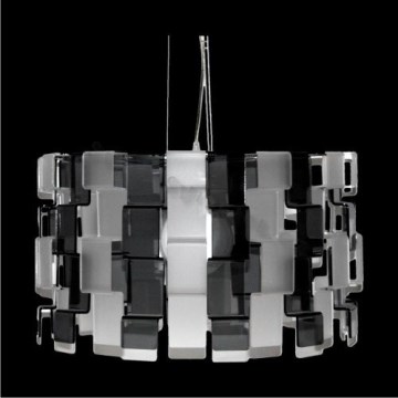 Luxera 18041 - Candelabro num fio ZIGZAG 1xE27/100W/230V