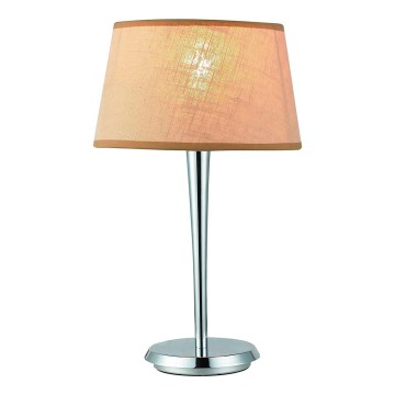 Luxera 18051 - Candeeiro de mesa COMBO 1xE27/60W/230V