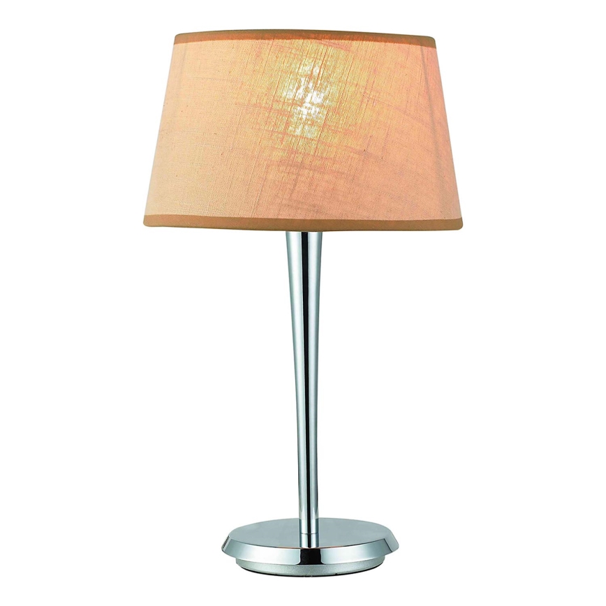Luxera 18051 - Candeeiro de mesa COMBO 1xE27/60W/230V