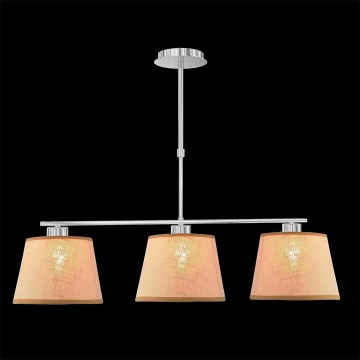 LUXERA 18066 - Candelabro COMBO 3xE27/60W bege