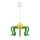 LUXERA 28026 - Candelabro de criança MICCA 1xE27/13W/230V