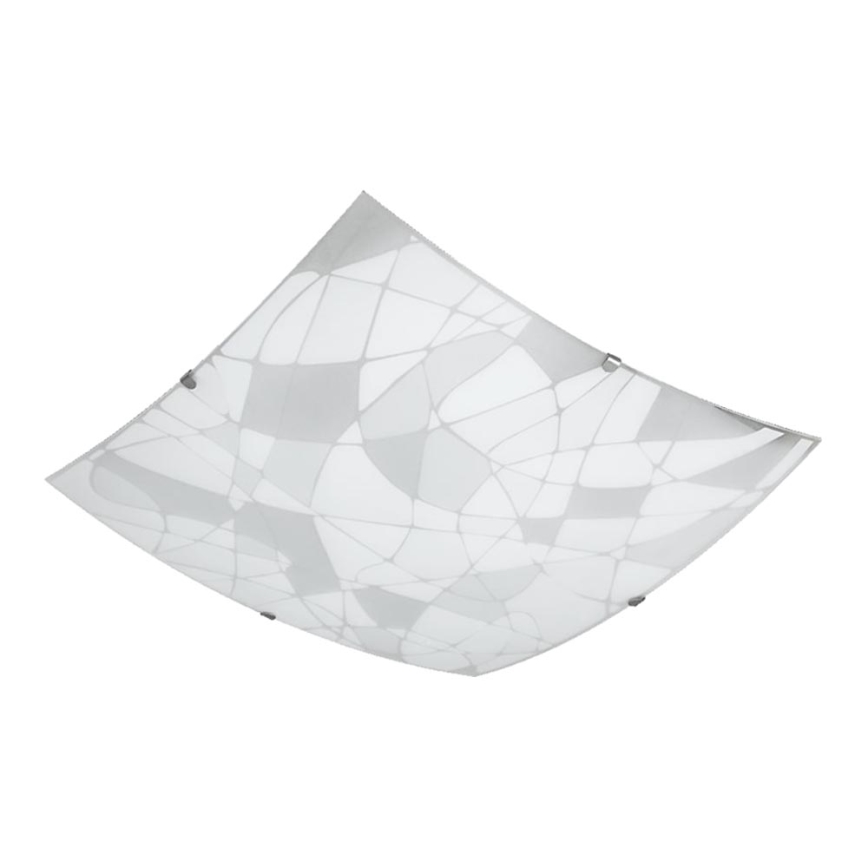 LUXERA 45115 - Luz de teto parede FERRATA 2xE27/60W