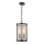 LUXERA 46072 - Candelabro numa corrente IOWA 2xE27/60W/230V