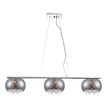 Luxera 46092 - Candelabro num fio ATMOSPHERA 3xG9/7W/230V
