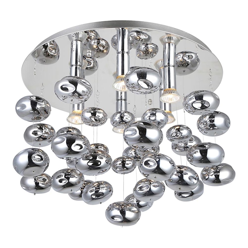 LUXERA 46119 - Luz de teto AMARILLO 6xGU10/50W/230V