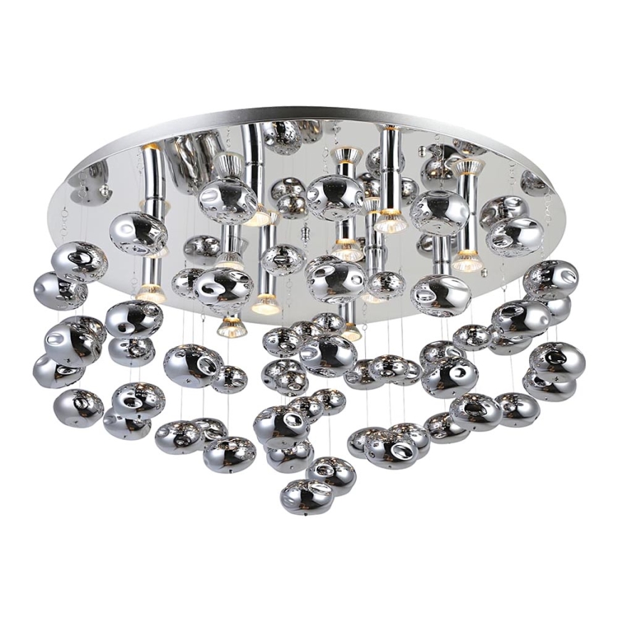LUXERA 46120 - Luz de teto AMARILLO 12xGU10/50W/230V