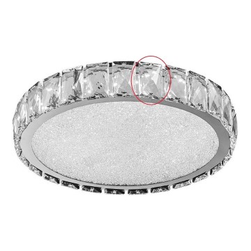 Luxera 62406 - Vidro de substituição para candeeiro de teto GIRO 30 x 50 mm