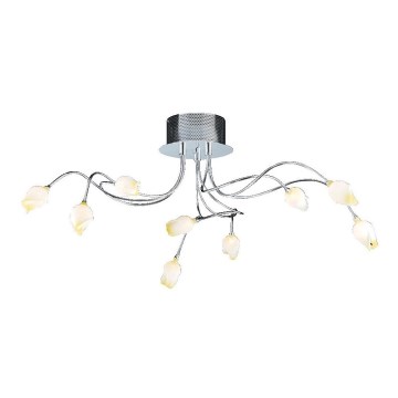 Luxera 64031 - Candelabro integrado LOTOSS 9xG4/20W/230V