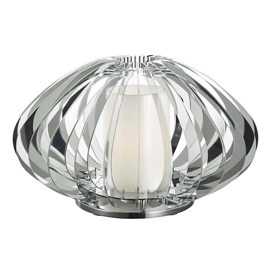 Luxera 64371 - Lâmpada de mesa SENZA 1xE27/60W/230V