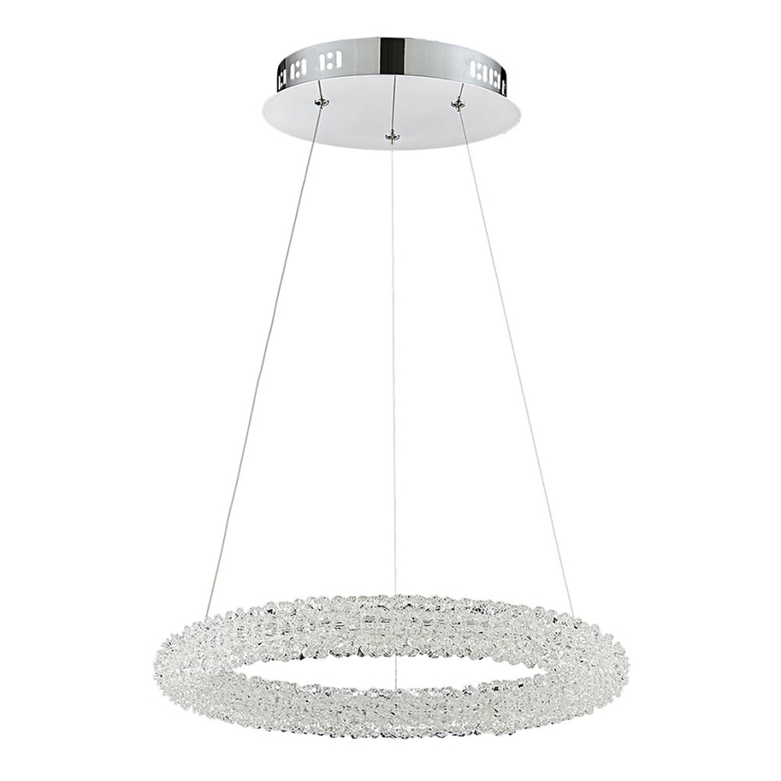 Luxera 64391 - Candelabro de cristal num fio LED ALMEDA LED/24W/230V