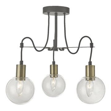 LUXERA 64402 - Candelabro num fio ABRAZO 3xE14/40W/230V