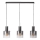 Luxera 64414 - Candelabro suspenso MOXIE 3xE27/60W/230V