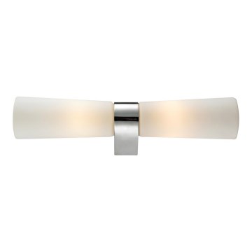 LUXERA 68052 - Luminária de banheiro PARADIS 2xE14/40W/230V IP44