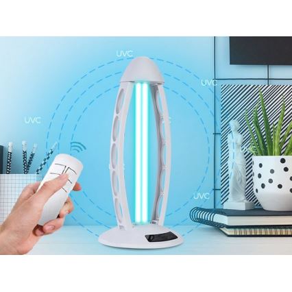 Luxera 70416 - Candeeiro germicida com ozono UVC/38W/230V+CR