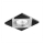 LUXERA 71023 - Luz embutida ELEGANT 1xGU10/50W/230V