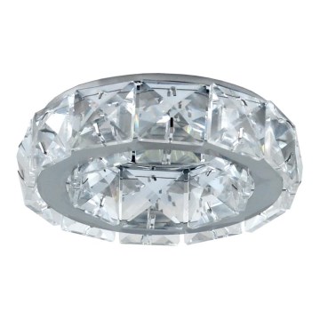LUXERA 71055 - Luz embutida CRYSTALS 1xGU10/50W/230V