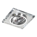 LUXERA 71063 - Luminária de teto embutida ELEGANT 1xGU10/50W/230V