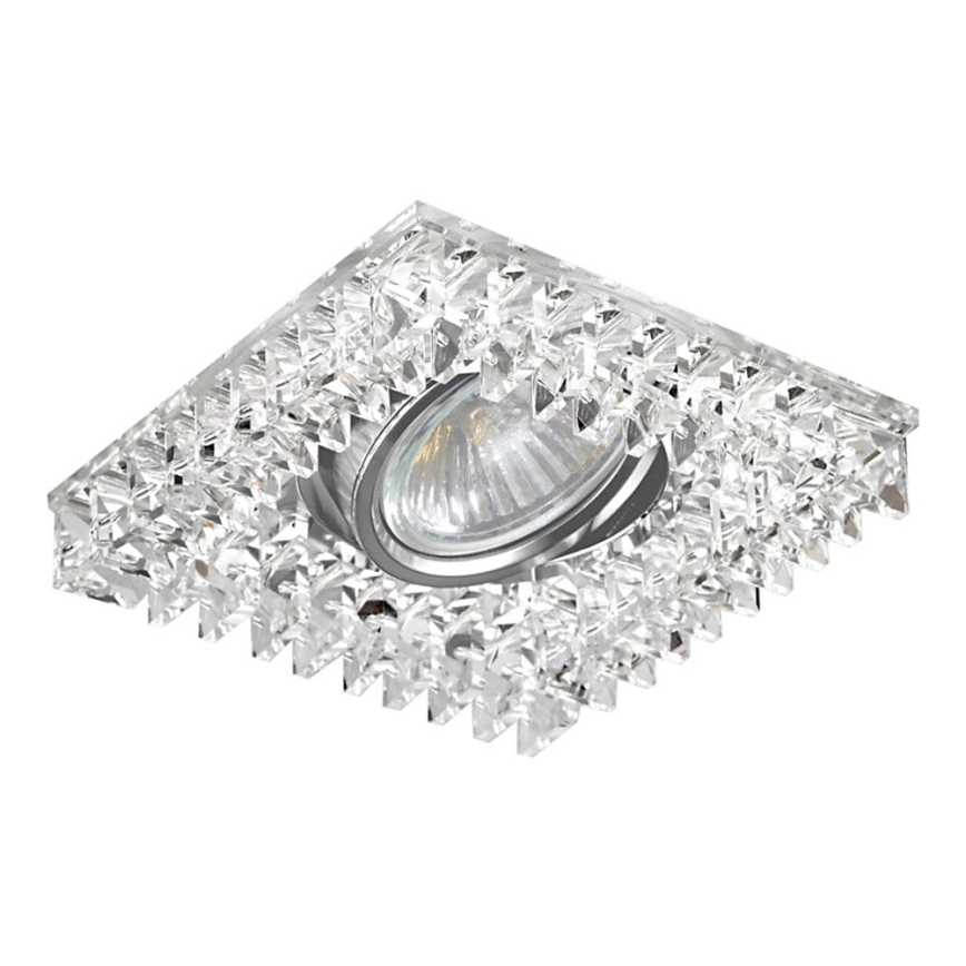 LUXERA 71067 - Luz embutida CRYSTALS 1xGU10/50W/230V
