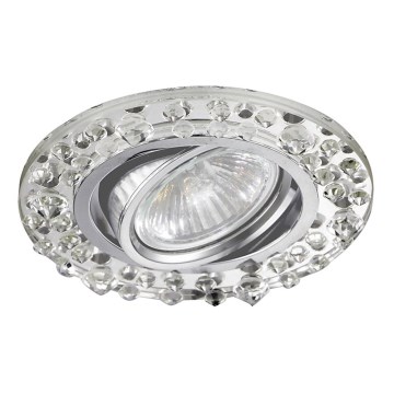 LUXERA 71068 - Luz embutida CRYSTALS 1xGU10/50W/230V