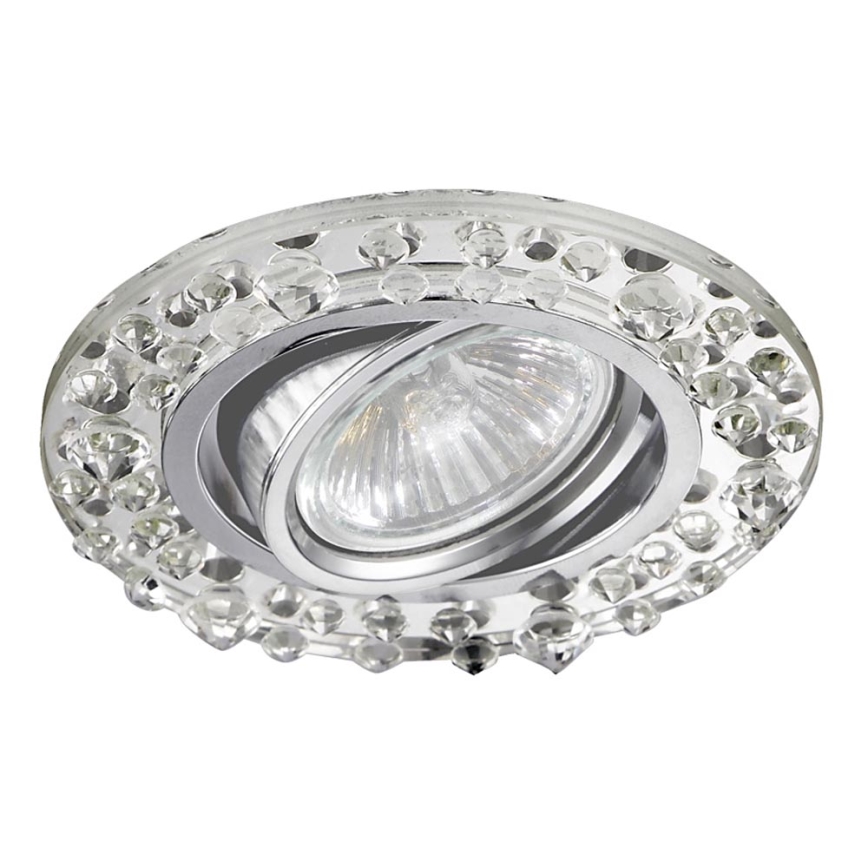 LUXERA 71068 - Luz embutida CRYSTALS 1xGU10/50W/230V