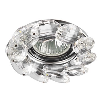 LUXERA 71073 - Luz embutida CRYSTALS 1xGU10/50W/230V