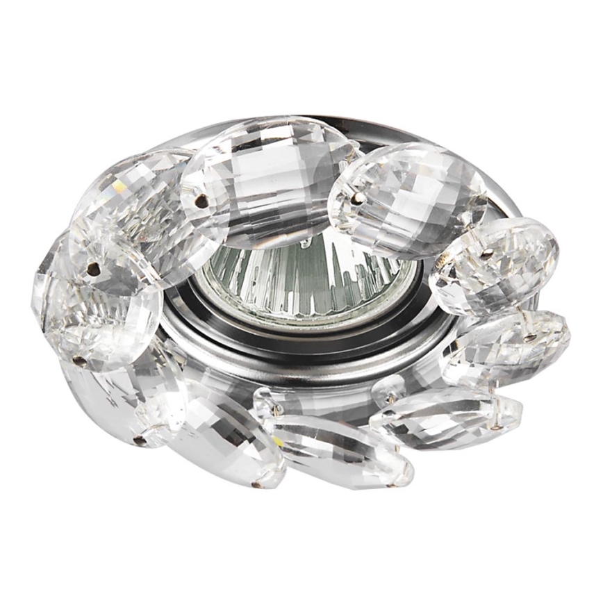 LUXERA 71073 - Luz embutida CRYSTALS 1xGU10/50W/230V