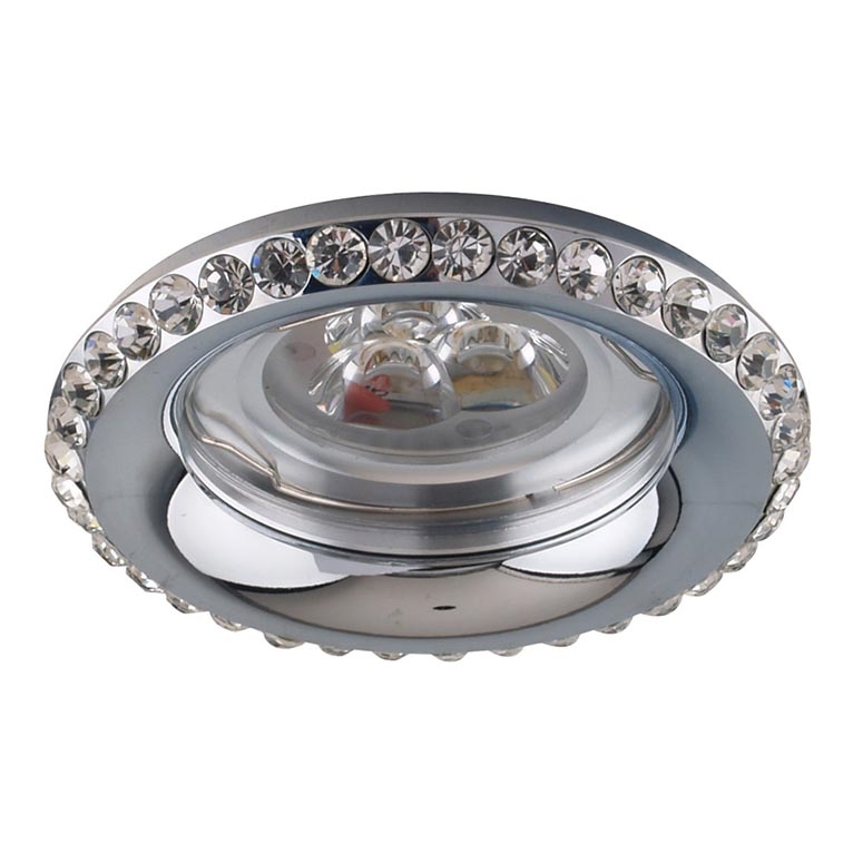 LUXERA 71080 - Iluminação embutida CRYSTALS 1xGU10/50W/230V