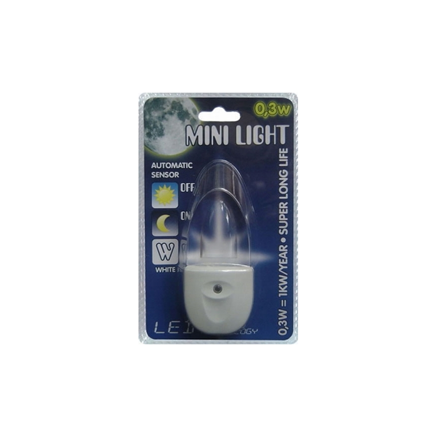 Luz com ficha MINI-LUZ (luz branca)