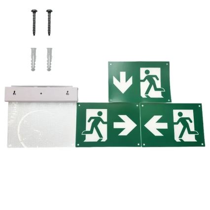 Luz de Emergência LED/2W/230V 6000K 300 mAh