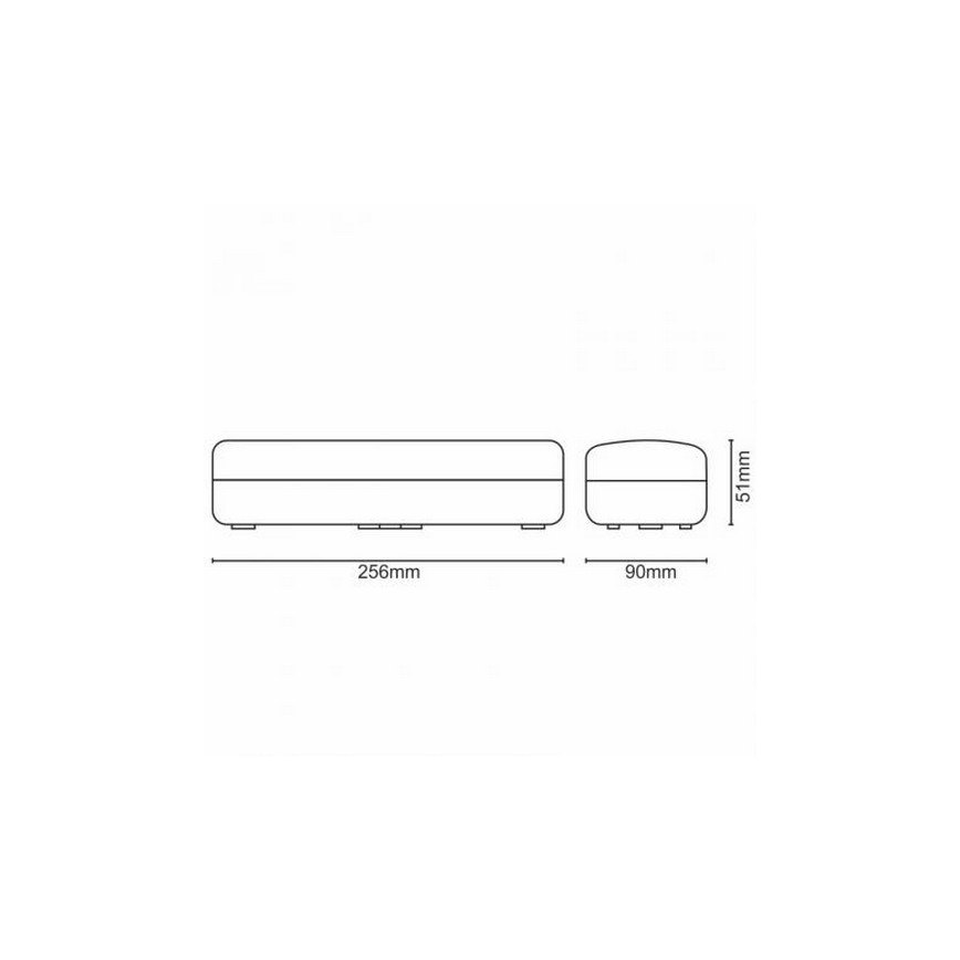 Luz de emergência LED LED/3W/230V 6000K