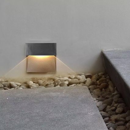 Luz de escadas LED 1xLED/3W/230V 4000K IP65