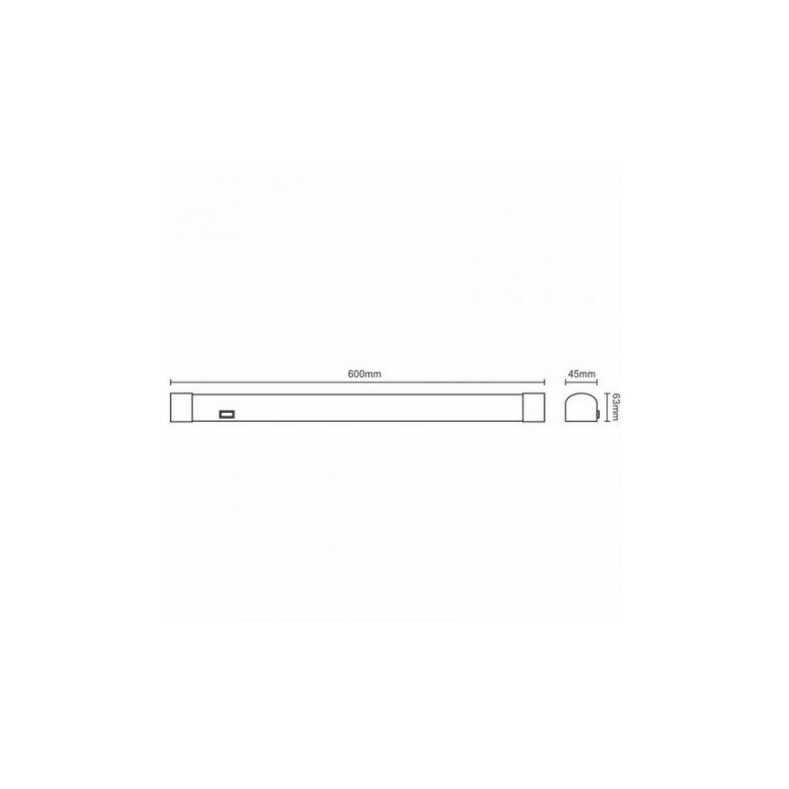 Luz de espelho de casa de banho LED LED/15W/230V 4000K IP44