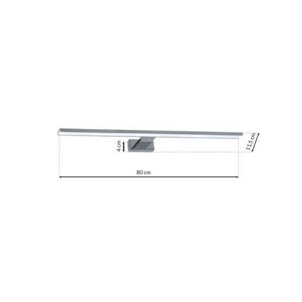 Luz de espelho de casa de banho LED SHINE LED/15W/230V IP44