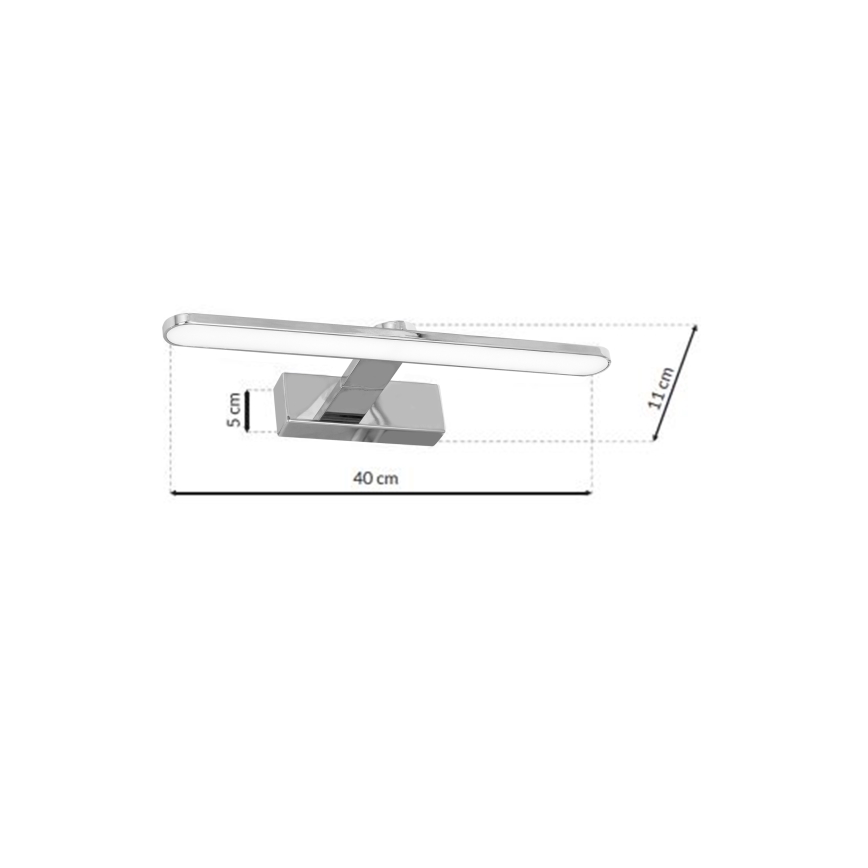 Luz de espelho de casa de banho LED SPLASH LED/8W/230V IP44