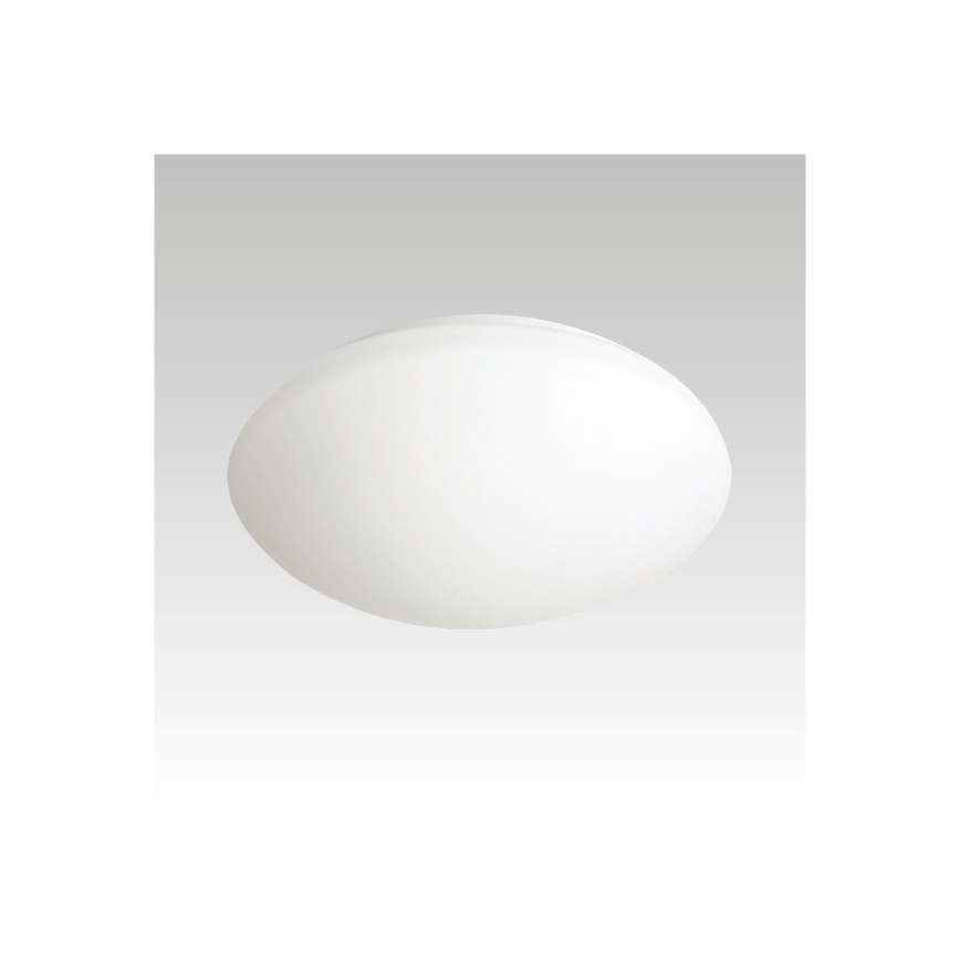 Luz de exterior com sensor PETRA 1xE27/60W/230V vidro opaco IP44