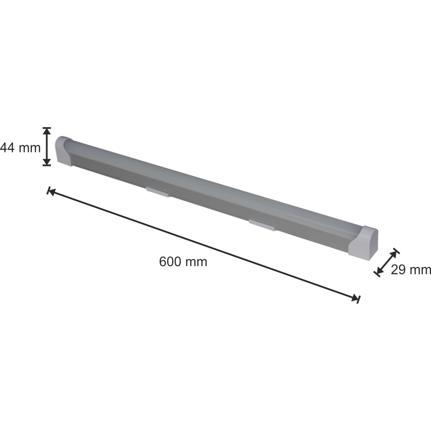 Luz de fundo de armário de cozinha LED LED/10W/230V