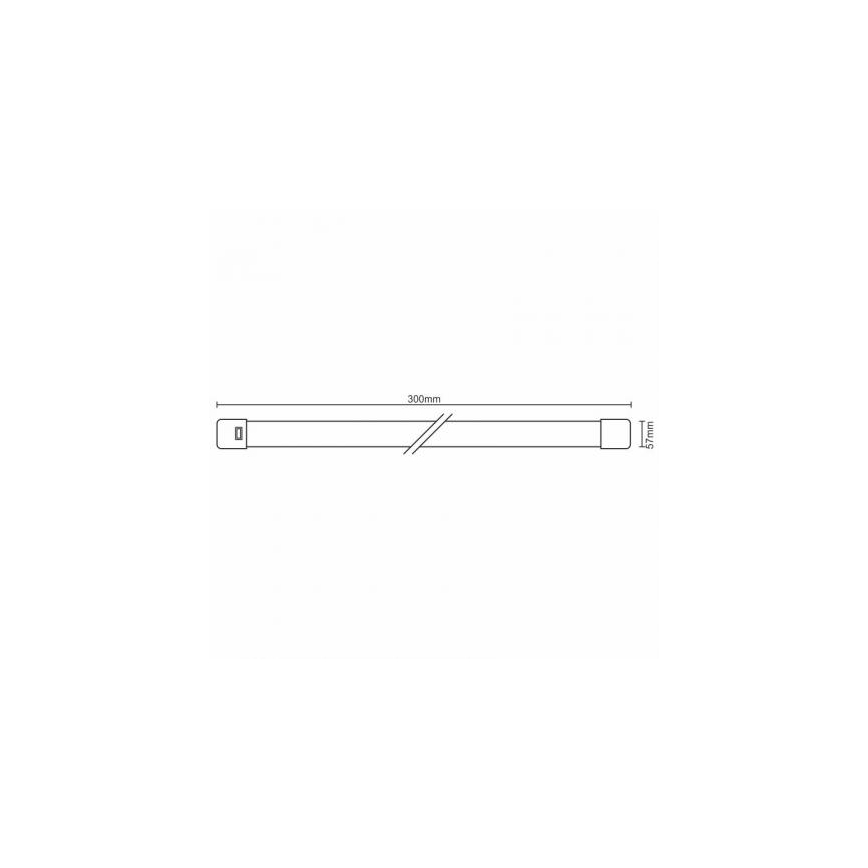 Luz de fundo para armário de cozinha LED LED/9W/230V IP40