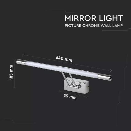 Luz de imagem LED 1xLED/12W/230V 3000K
