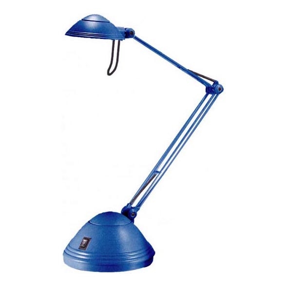 Luz de mesa com regulação ELA 1xGY6,35/50W/230V/12V AZUL