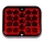Luz de nevoeiro LED SINGLE LED/1,9W/12V IP67 vermelha