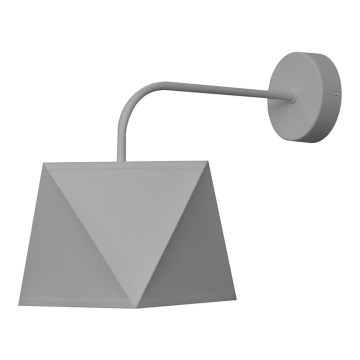 Luz de parede ADAMANT 1xE27/15W/230V cinzento
