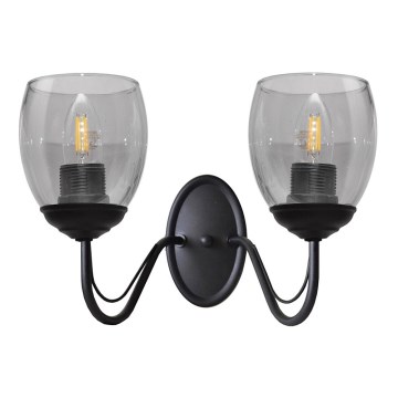 Luz de parede ALLENA 2xE27/15W/230V