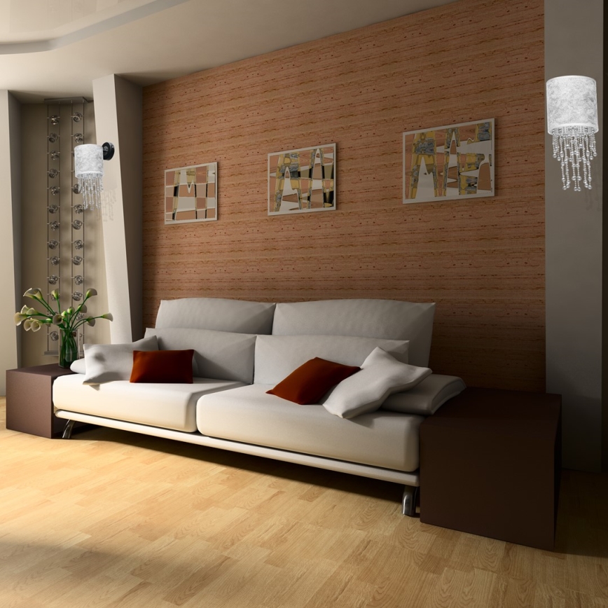 Luz de parede ALMERIA 1xE27/60W/230V
